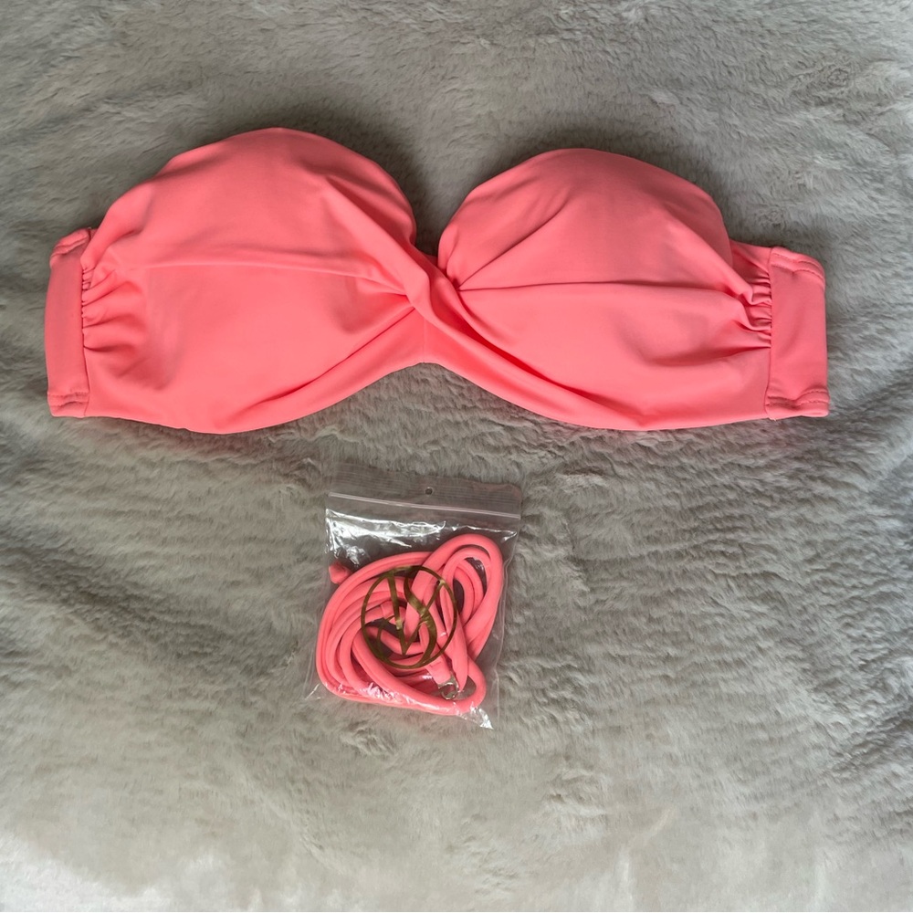 VS bandeau 34b bikini top w string